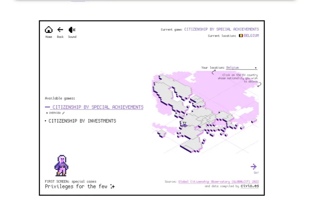 Video game about citizenship used a way for digital storytelling