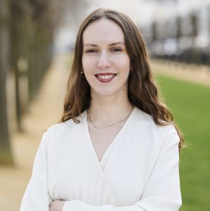 Photograph of Liva Rikmane, the European AI & Society Fund’s Programme Manager, Community and Insights.