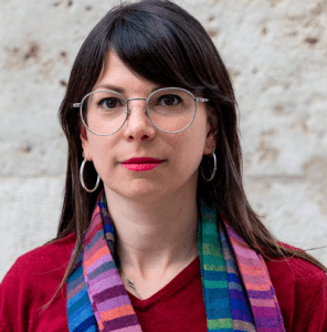 A photograph of Cecilia Anesi, Co-Founder and Centre Director, IRPI Media
