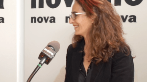 A photograph of Charlotte Clavreul, Executive Director, Le Fonds pour une Presse Libre